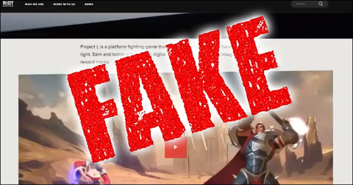 Recent Project L rumors confirmed as fake by Riot Games - Vimarsana News