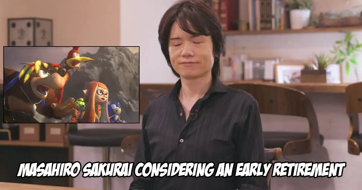Masahiro Sakurai reportedly considering the appeal of an early retirement - Vimarsana News