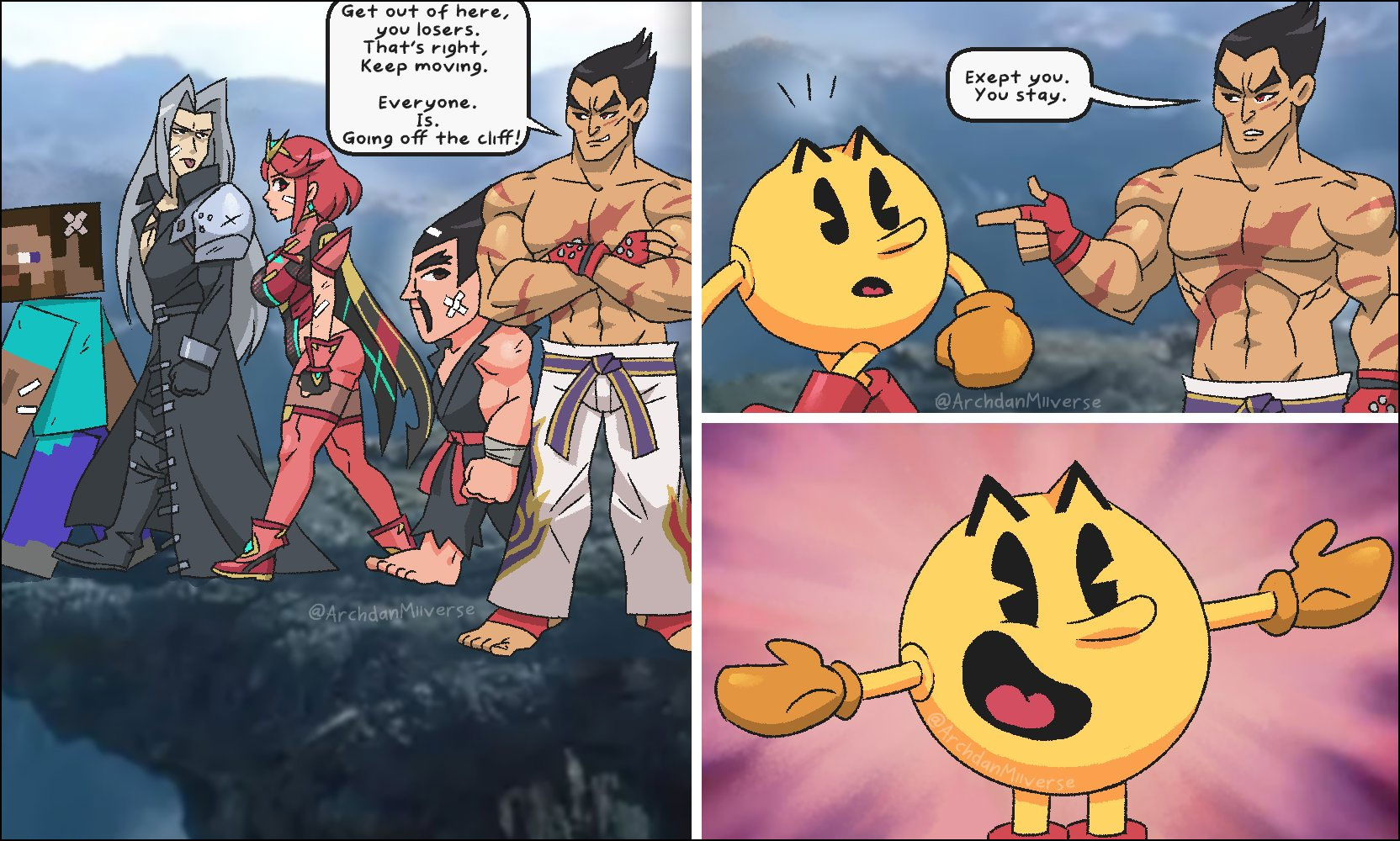 Kazuya Mishima meme gallery SSBU 2 out of 4 image gallery