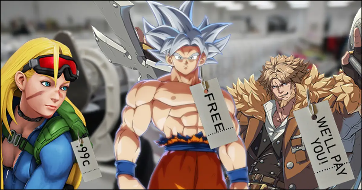 The cheapest characters in fighting games right now