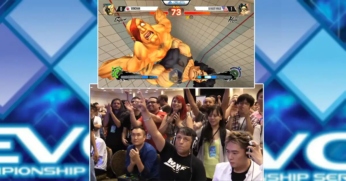 Valle vs. Bonchan in Ultra Street Fighter 4 – a callback to