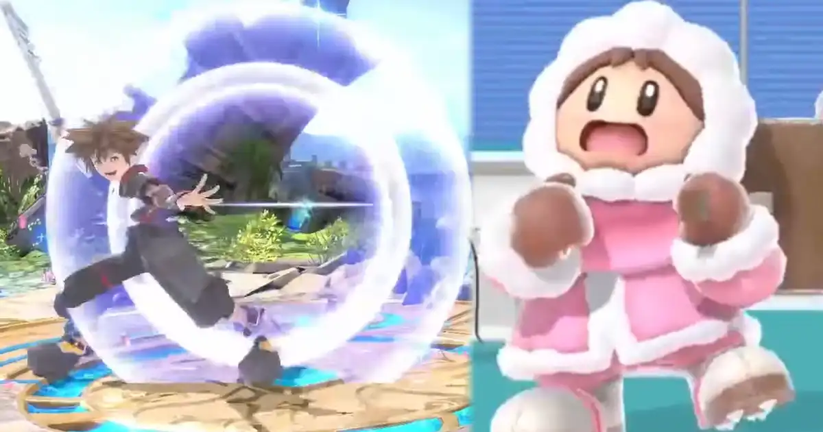 Sora's Counterattack special can cause the Ice Climbers partner to