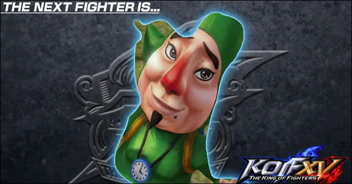Street Fighter Director's latest King of Fighters 15 sketch looks like Tingle from The Legend of Zelda but also still accurate - Vimarsana News