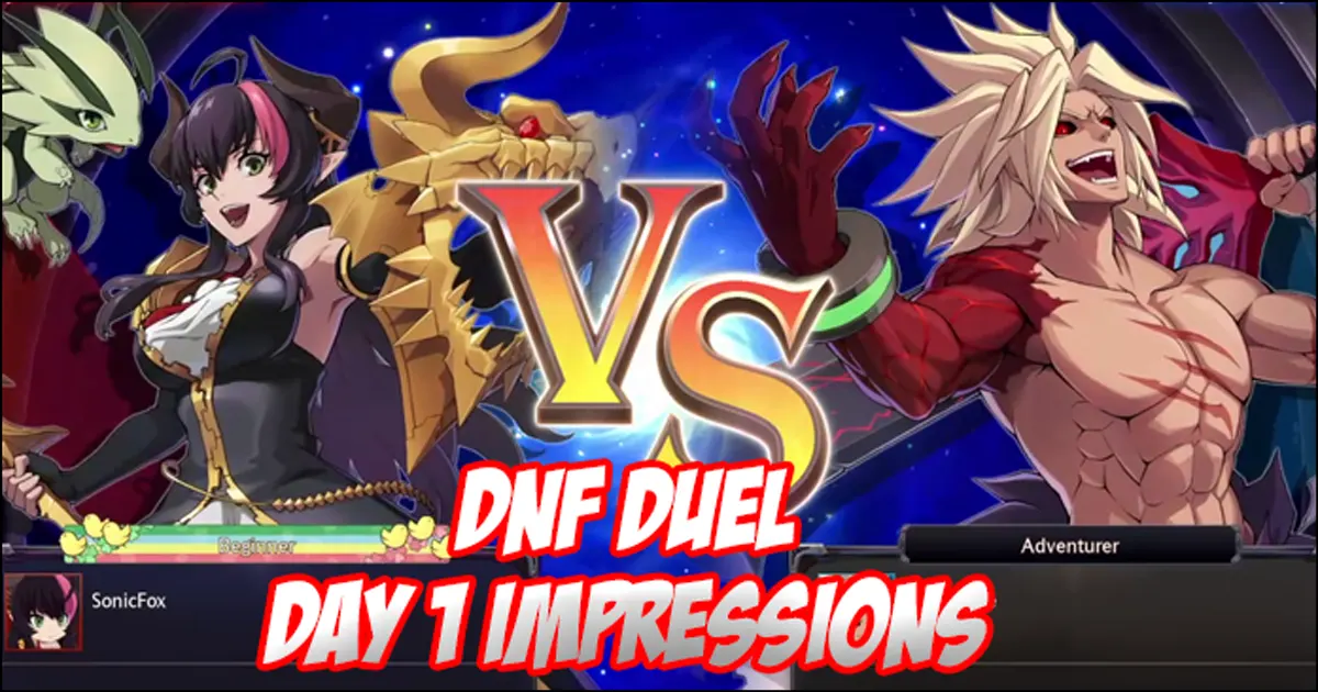DNF Duel open beta early impressions: Great netcode and tons of style but does it have the substance to compete? - Vimarsana News