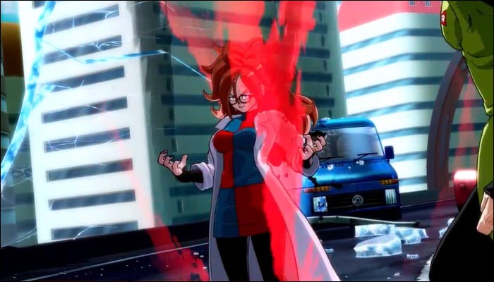 What kind of powers and fighting abilities did Lab Coat Android 21 