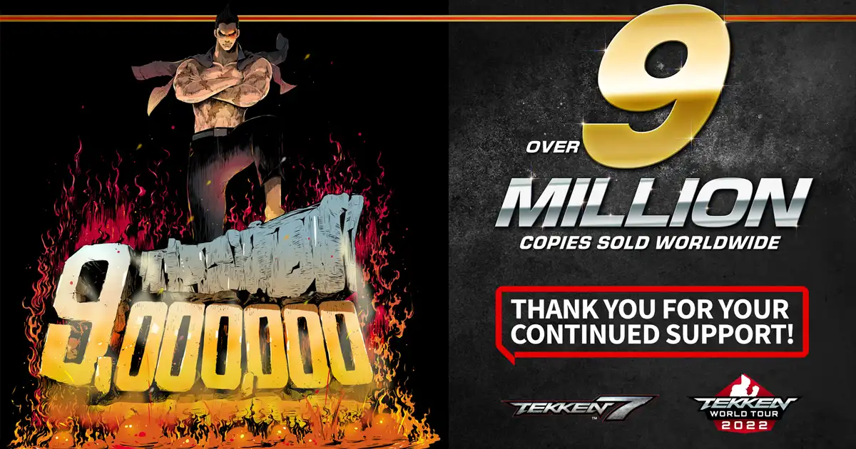 Tekken 7 has achieved over 9 million sales worldwide according to Katsuhiro Harada - Vimarsana News