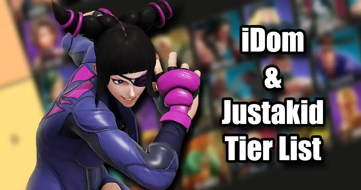 IDom and Justakid release Street Fighter 5 tier list - Vimarsana News