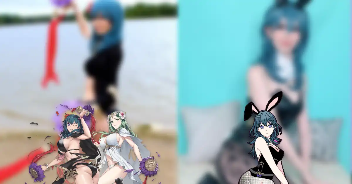 From a black swimsuit to the memed bunny costume, here's Abbey_Titania pulling off the female Byleth cosplay in unique outfits - Vimarsana News