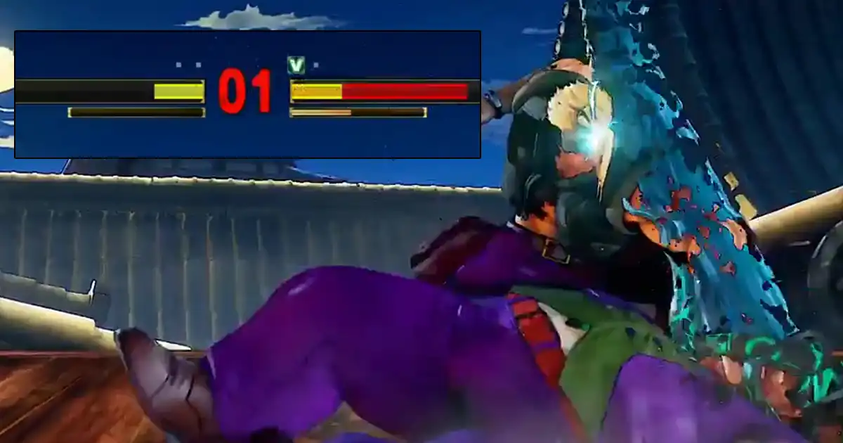Nash player steals opponent's health and squeaks by with a time over at the very last moment in this wild Street Fighter 5 clip - Vimarsana News