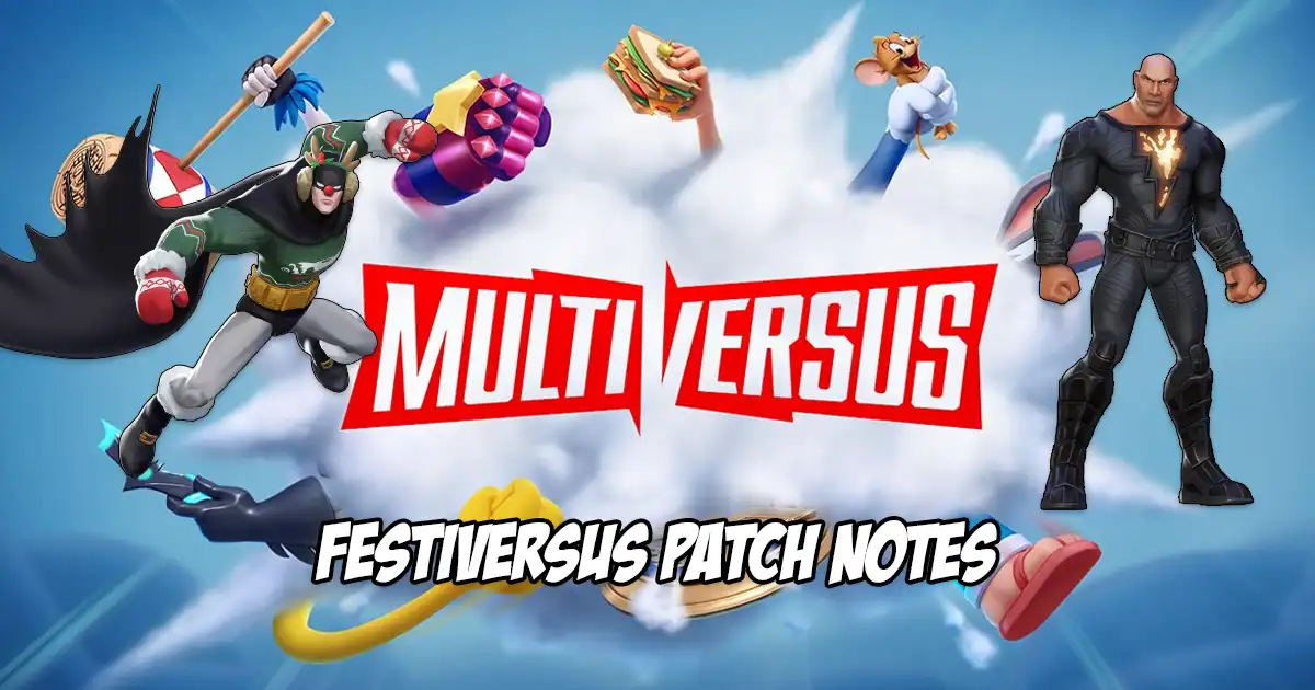 MultiVersus FestiVersus patch notes released