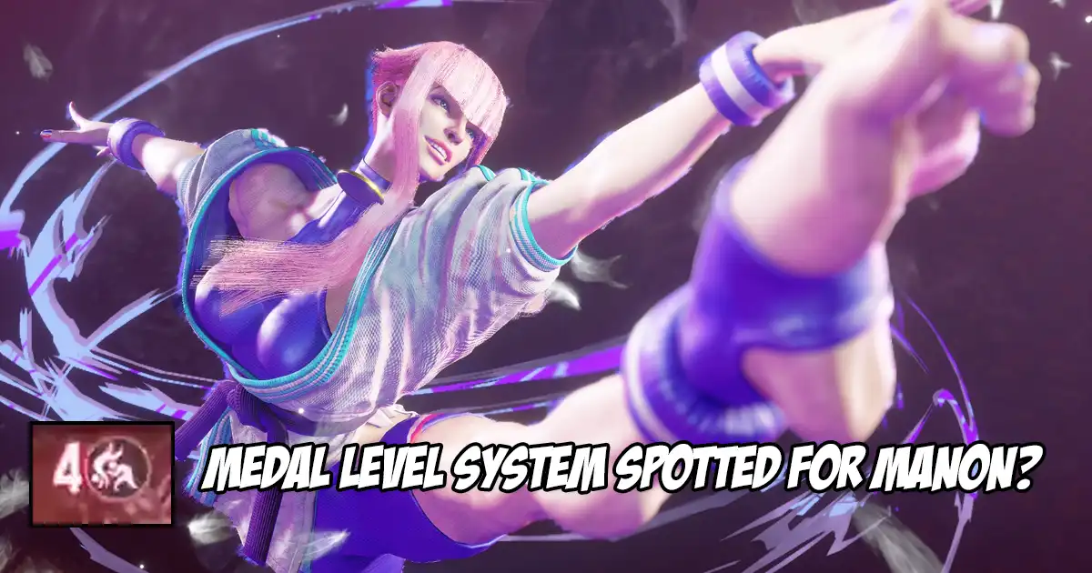Manon shown to have some form of 'Medal Level' mechanic in latest
