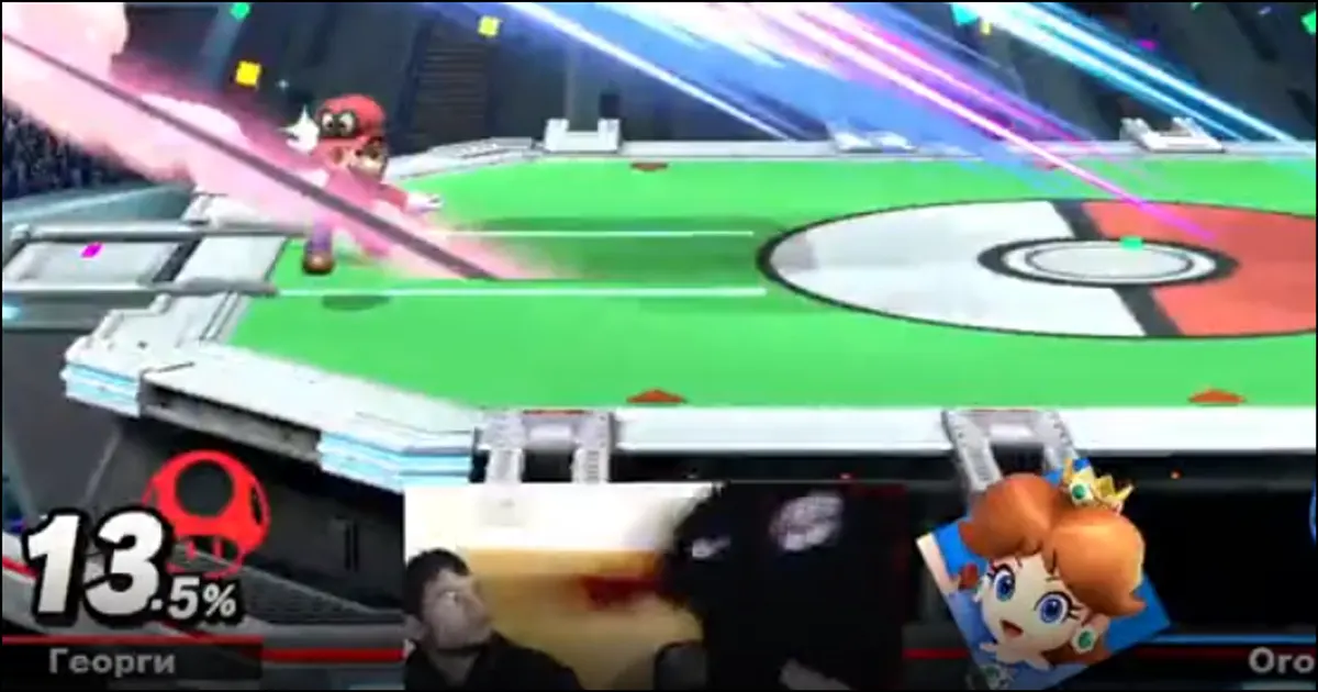 Super Smash Bros. player banned.  of tournaments after slapping the opponent