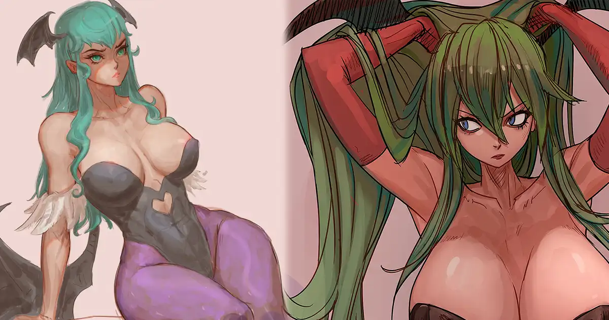Nickelodeon artist draws Morrigan Aensland in 12 different voluptuous ways - Vimarsana News