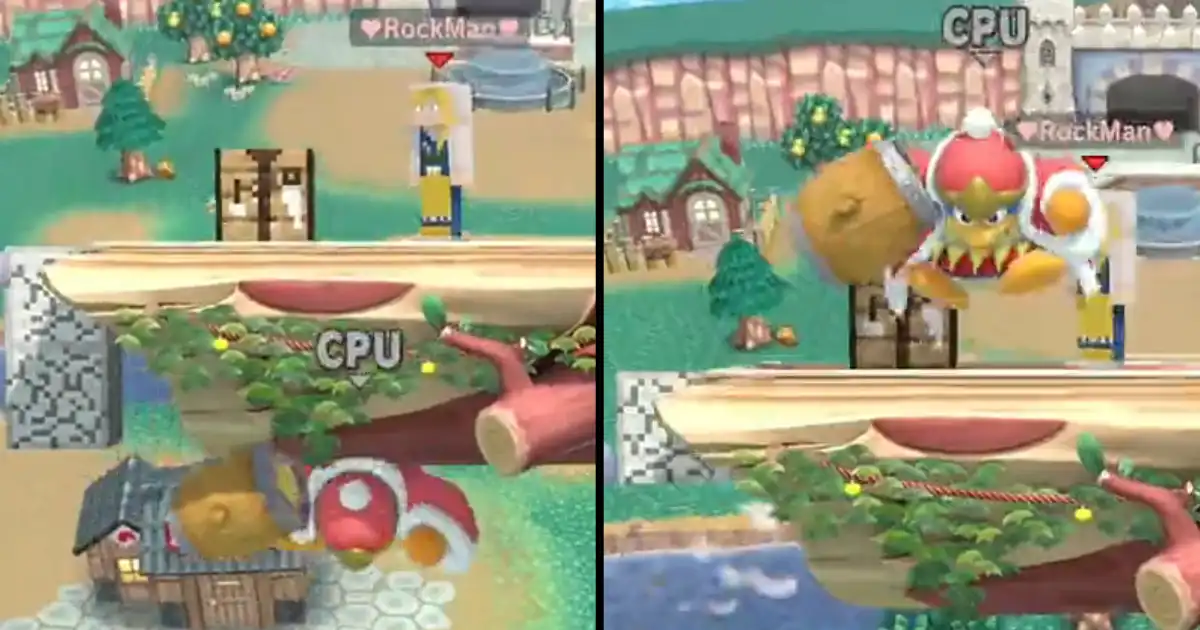 Steve's blocks hilariously make it possible for characters to phase through stages in Super Smash Bros. Ultimate - Vimarsana News
