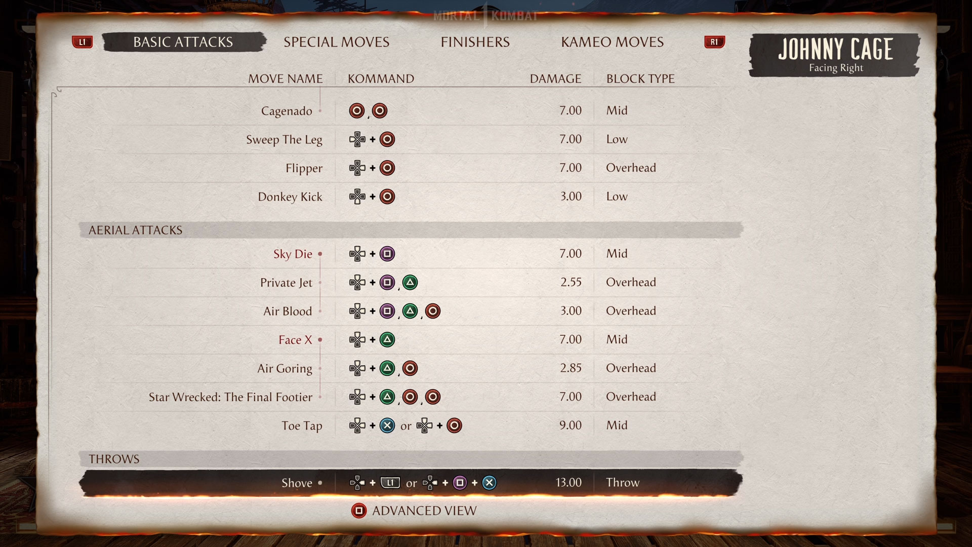 Mortal Kombat 1 move lists beta characters 32 out of 36 image gallery