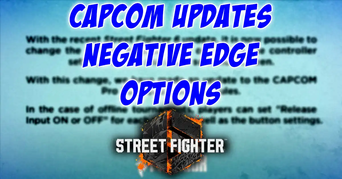 Latest Street Fighter 6 patch included unlisted quality of life change regarding button inputs - Vimarsana News