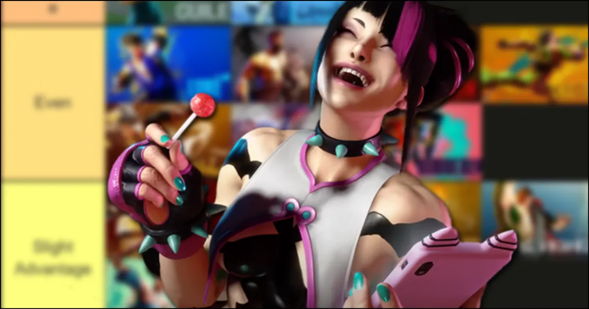 PR Balrog releases Juri Match up chart for Street Fighter 6 - Vimarsana News