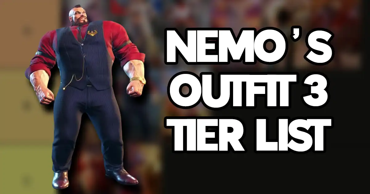 Nemo releases the first Street Fighter 6 outfit 3 tier list - Vimarsana News