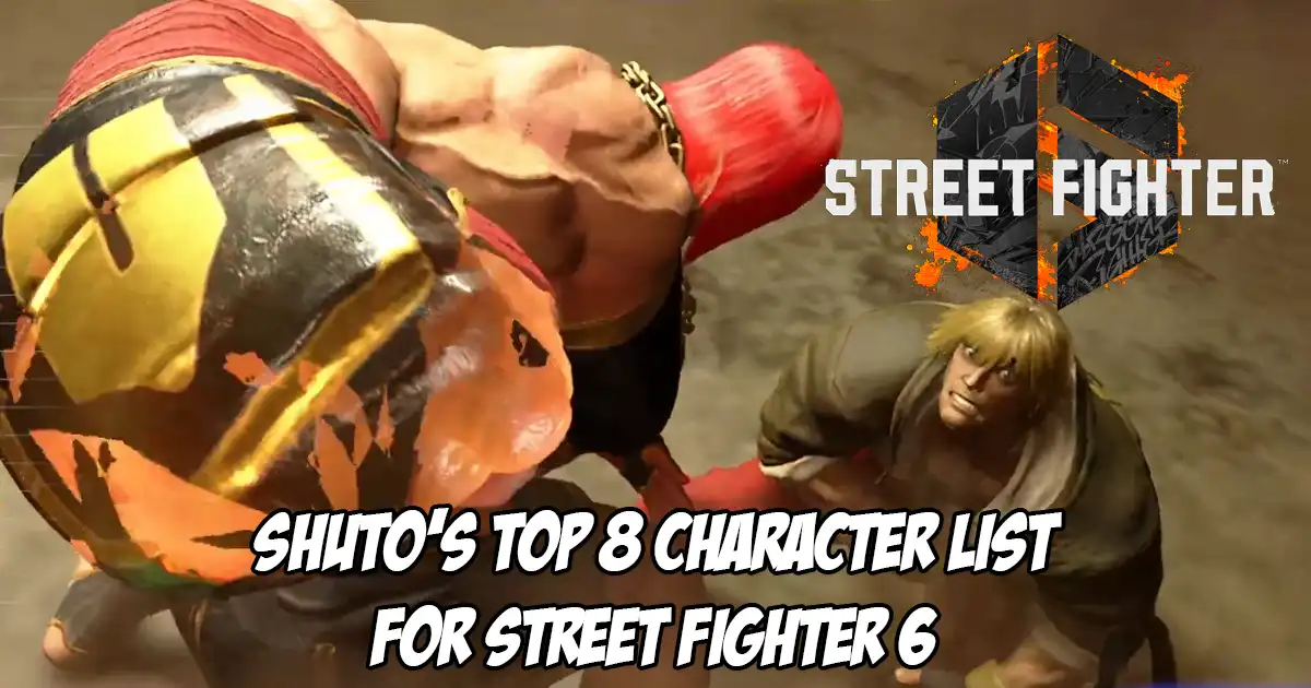 Shuto also leaves Ken outside of his top 5 list for Street Fighter 6 during conversation with Phenom - Vimarsana News