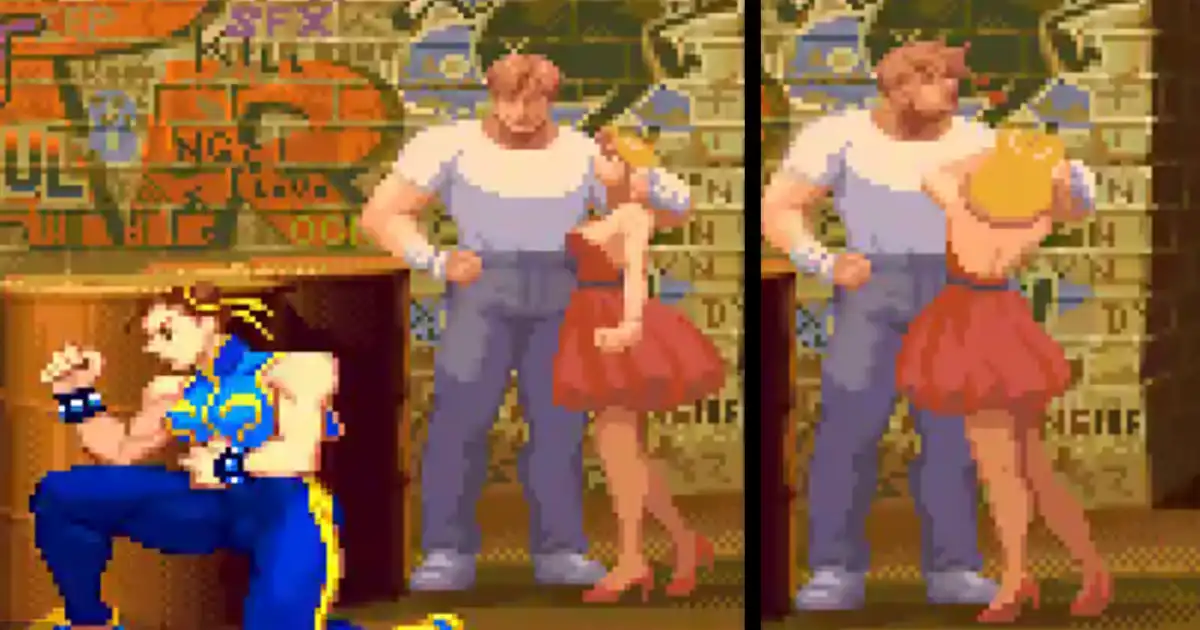 Jessica REALLY doesn't appreciate Cody checking out other women during Street Fighter Alpha 2 Easter egg - Vimarsana News