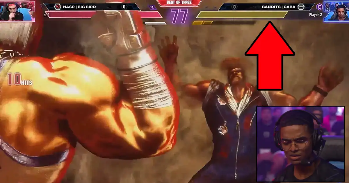Caba had the greatest reaction to being KO'd by BigBird Marisa's unbelievably high damaging combo in Street Fighter League Pro-US - Vimarsana News