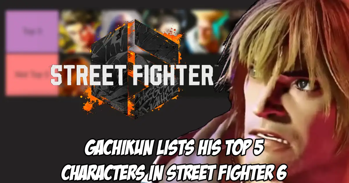 Gachikun explains his top 5 Street Fighter 6 characters to Phenom - Vimarsana News