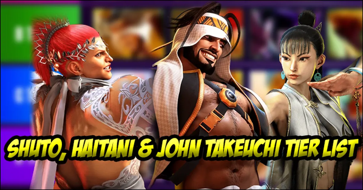 Shuto, Haitani, and John Takeuchi join forces to craft collaborative Street Fighter 6 tier list - Vimarsana News