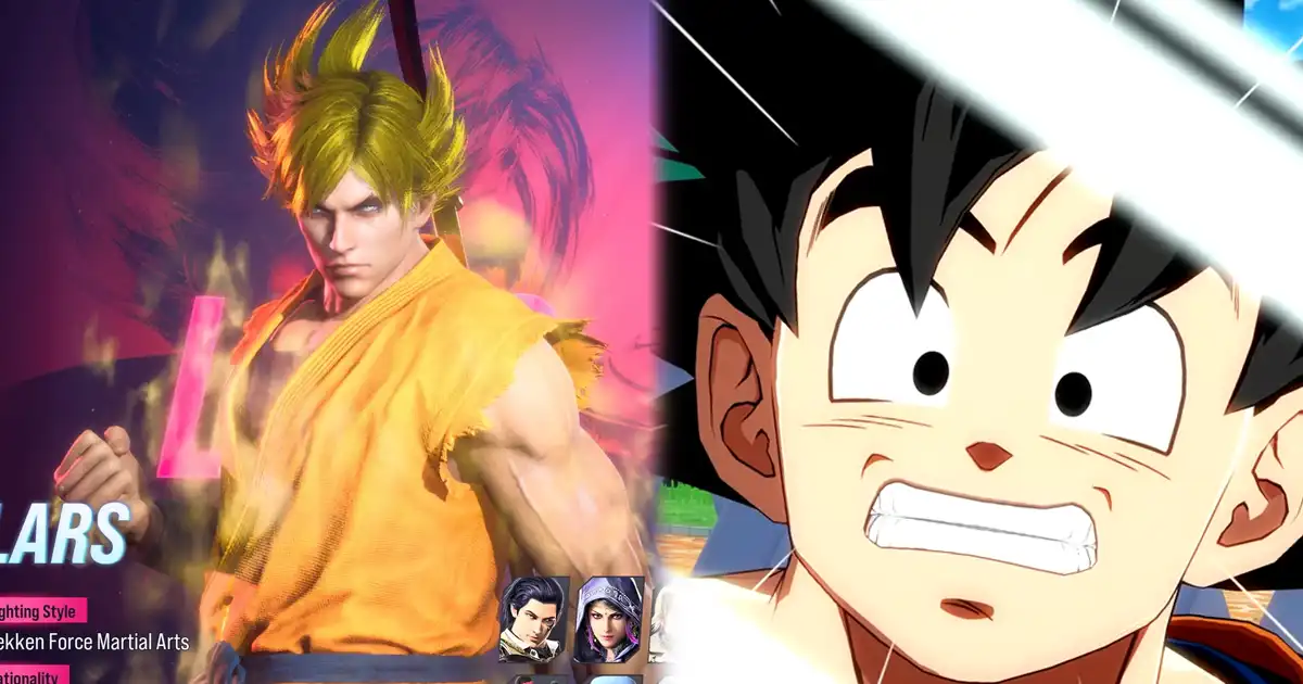 Super Saiyan and Ultra Instinct Goku from the Dragon Ball series recreated with Tekken 8's customization tools - Vimarsana News