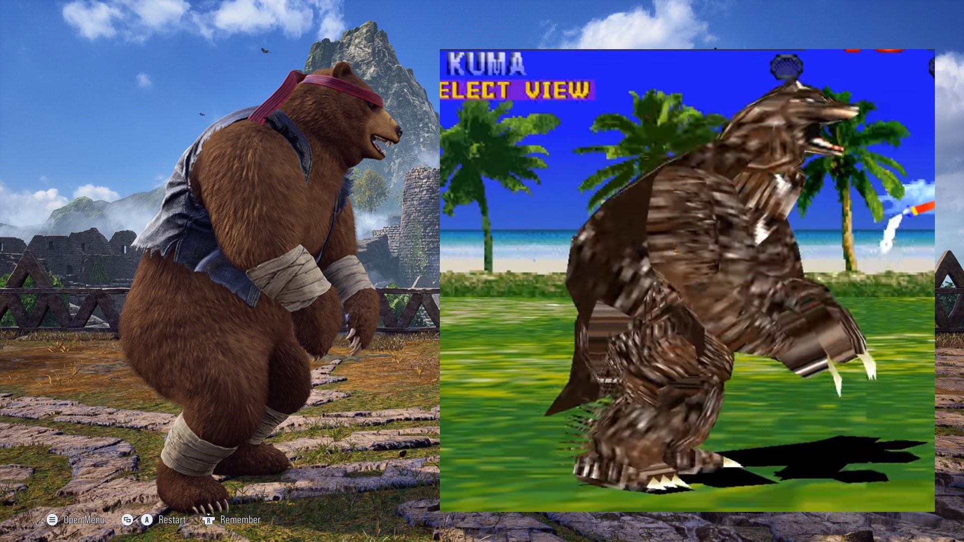 Tekken 8 s visuals compared to the original tekken 1 5 out of 6 image
