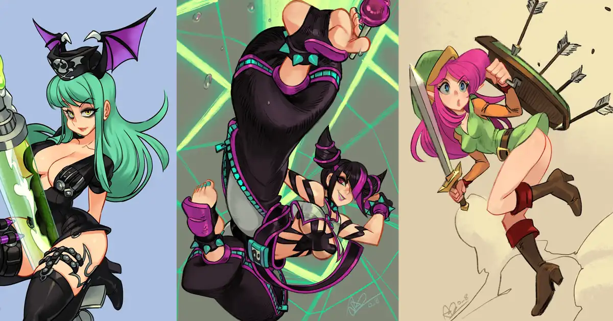 Skullgirls artist draws other fighting game characters in his one of a kind style - Vimarsana News
