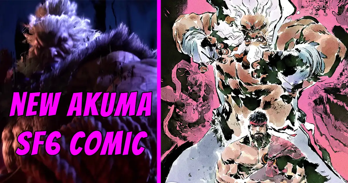 New Akuma comic may hint at demonic fighter's upcoming story with Ryu ...