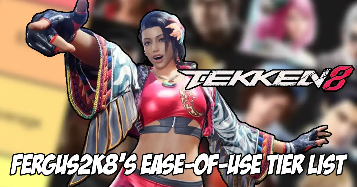 Fergus labels four characters as 'glue sniffers' on his ease-of-use tier list for Tekken 8 - Vimarsana News