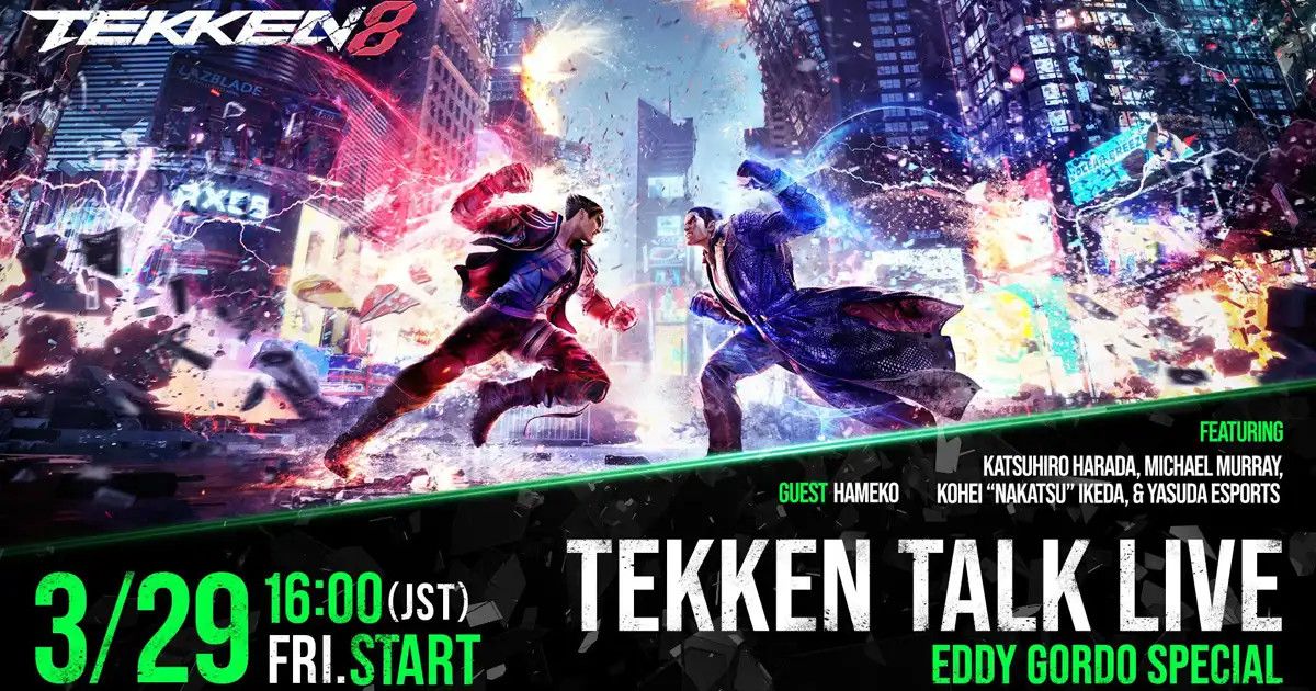 Eddy Gordo special episode of Tekken Talk premiering on March 29 at 12 a.m. PT / 3 a.m. ET - Vimarsana News