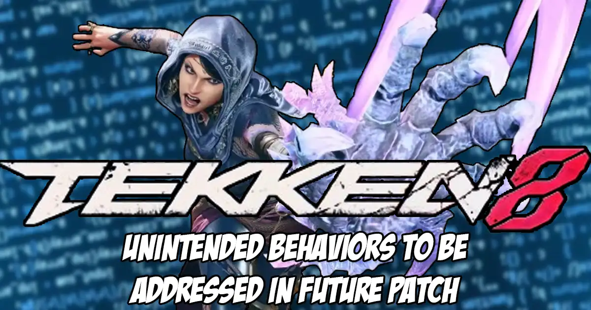 Tekken 8 future adjustments planned based on unintended character behaviors from latest patch - Vimarsana News