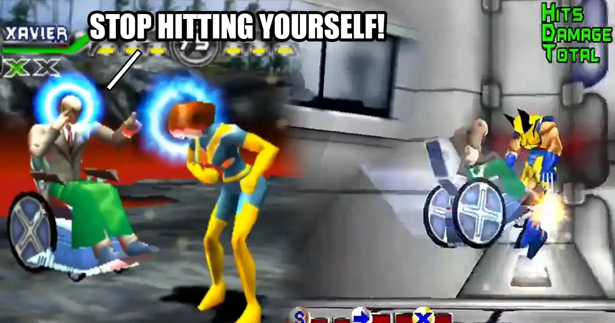 Professor Xavier in this old school X-Men fighting game might be the most unintentionally funny character we've ever seen - Vimarsana News