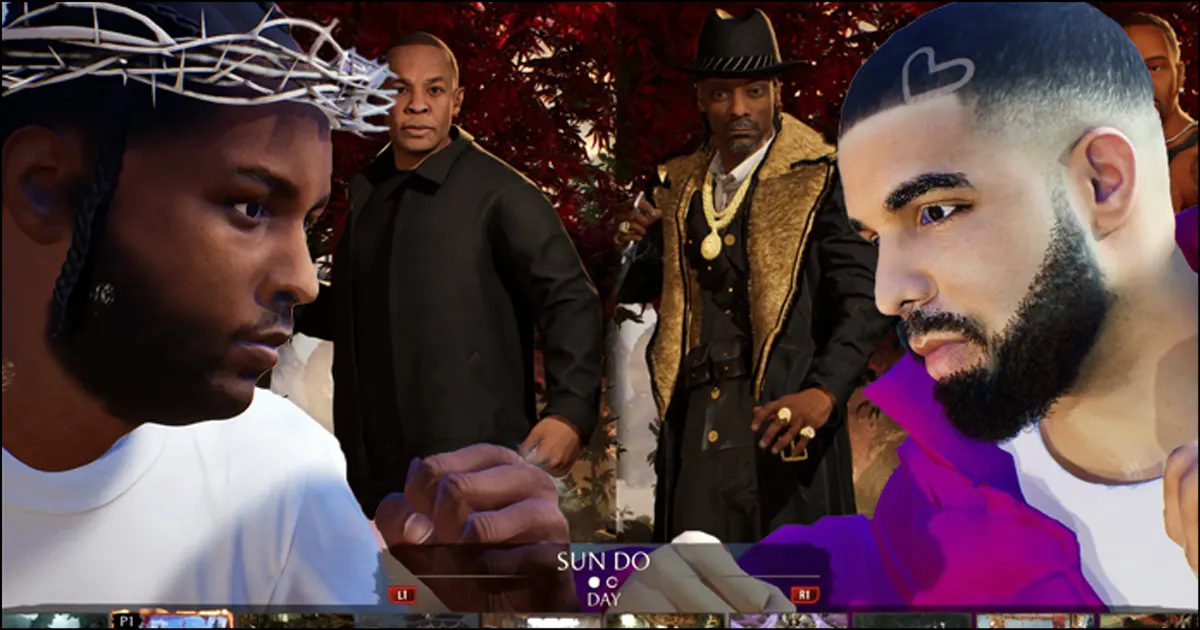 Kendrick Lamar and Drake's rap beef spills over into