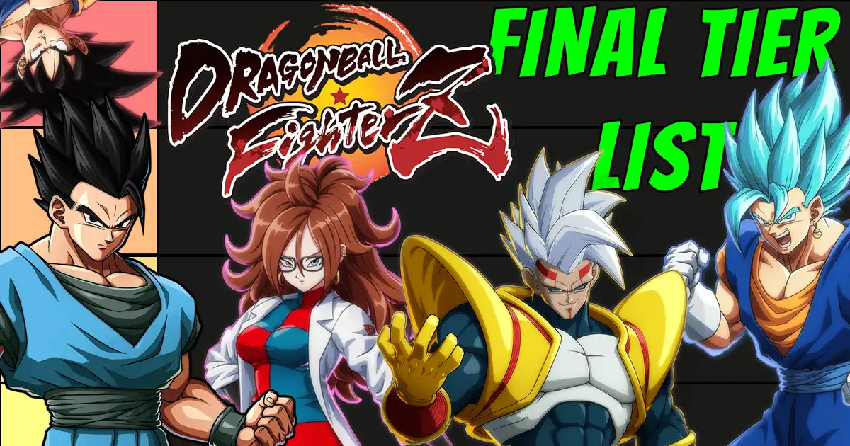 Cloud805's final Dragon Ball FighterZ tier list reveals drastic changes