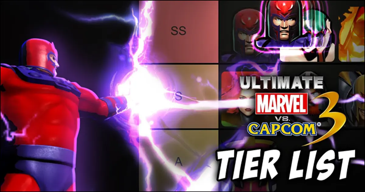 RayRay releases new Ultimate Marvel vs. Capcom 3 tier list for 2025 ...