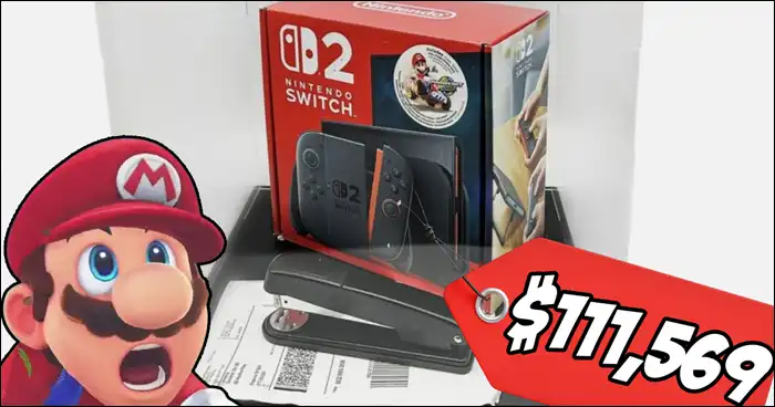 Nintendo Switch INFAMOUS GameStop is selling infamous Nintendo Switch 2 stapler in
