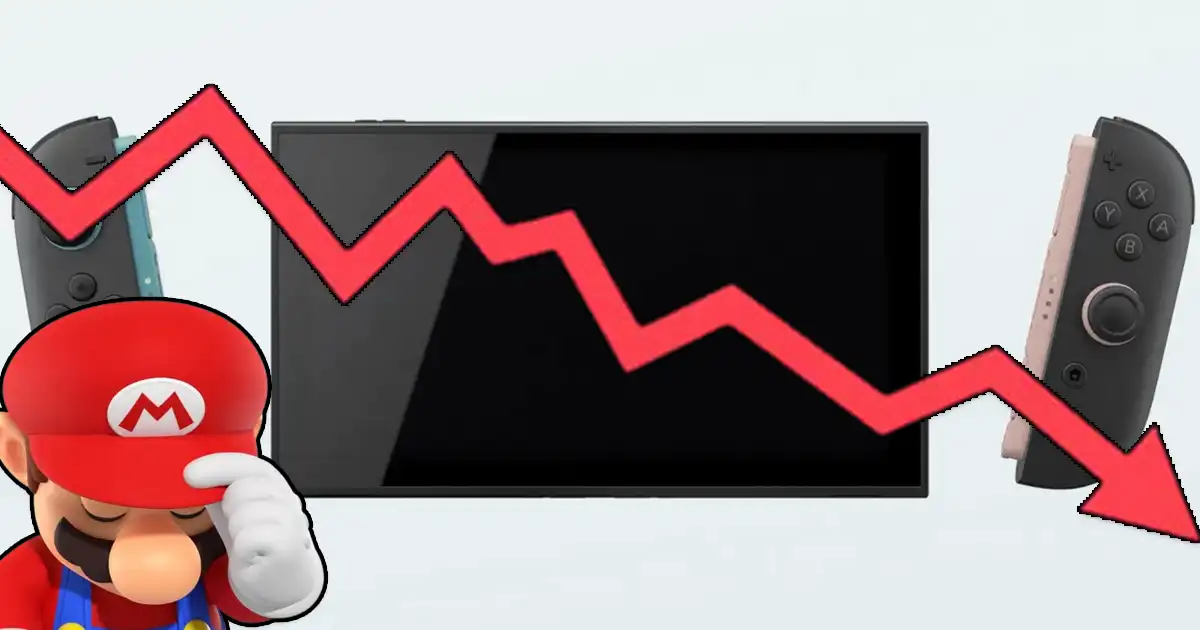 The Switch 2 week-over-week sales figures has seen a sharp decline in the latest report