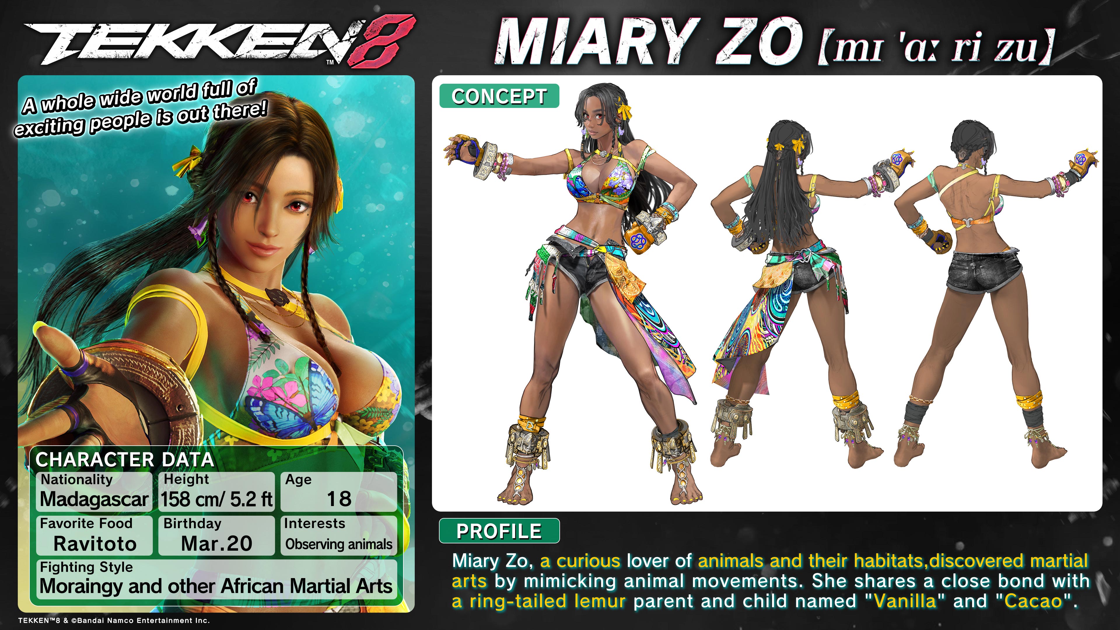 Armor King and Miary Zo in Tekken 8 3 out of 20 image gallery