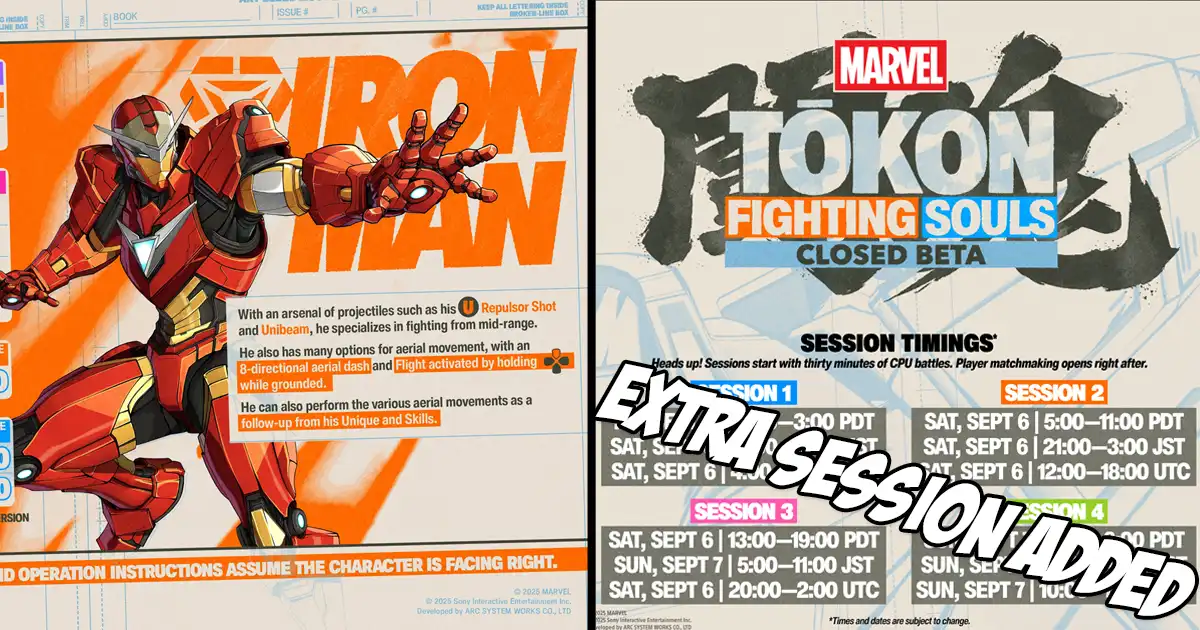 Marvel Tokon: Fighting Souls closed beta extra session revealed as more invites get sent out