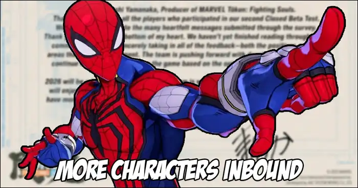 Producer of Marvel Tokon: Fighting Souls releases year-end message