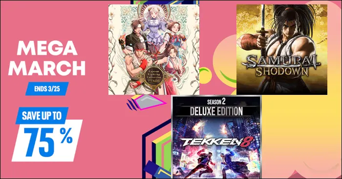 PlayStation's Mega March sale offers up strong fighting game deals plus ...