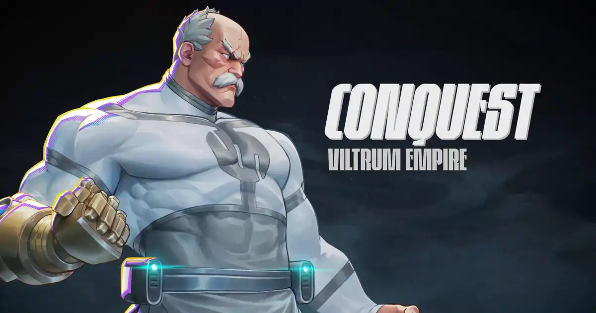 Invincible Vs reveals Conquest as the final character of the base roster, Universa and The Immortal as DLC