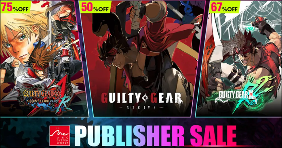 Arc System Works sale is here to celebrate big Guilty Gear Strive Version 2.00 release including new complete Starter Edition