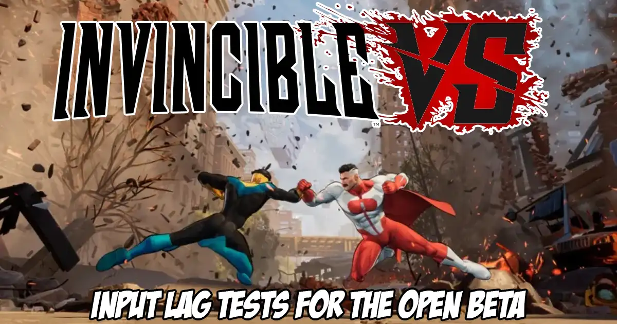 Input lag tests for the Invincible Vs Open Beta reveals which console outperforms the other