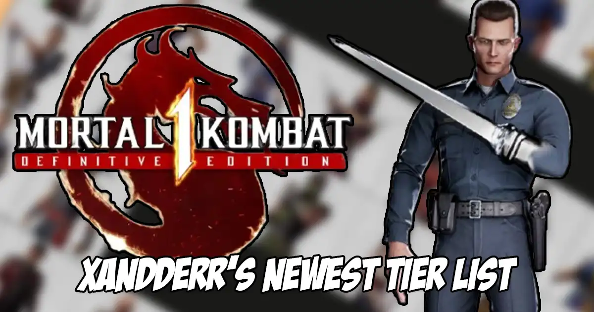 Mortal Kombat 1 tournament placer Xandderr13 releases new tier list