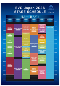 Evo Japan 2026 Event Schedule image #1