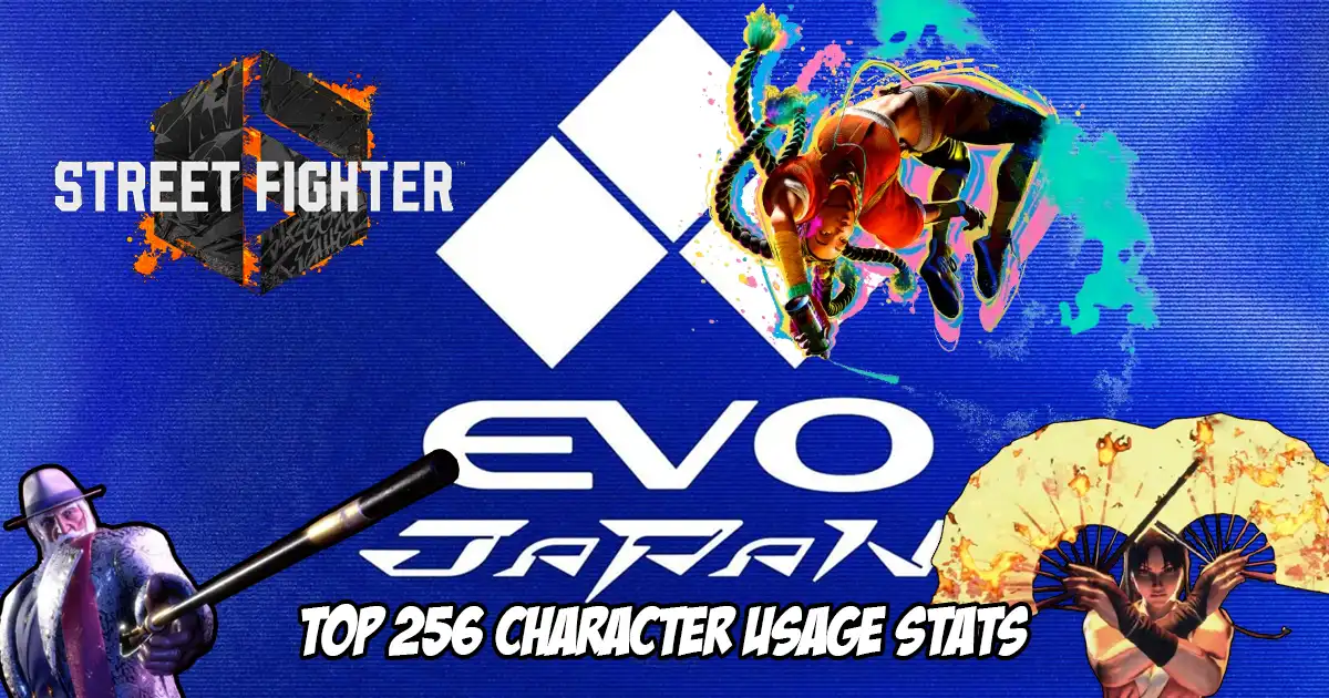 JP, Mai and... Kimberly? Here are the most represented characters at Evo Japan 2026's Street Fighter 6 event